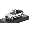 Peugeot 205 CTI 1990 Cabriolet 1:43 šedá - MAXICHAMPS  Peugeot 404 Cabriolet 1962 - kovový model auta - Minichamps