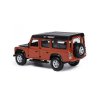 Land Rover Defender 110 1995 oranžová 1:32 - Bburago  Land Rover Defender - kovový model