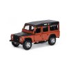 Land Rover Defender 110 1995 oranžová 1:32 - Bburago  Land Rover Defender - kovový model