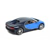Bugatti Chiron 2016 modrá 1:24 - Maisto  Bugatti Chiron 1/24 - kovový model auta