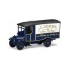Thornycroft Van + Mr Jones - Dads Army 1:50 - CORGI  Thornycroft Van s figurkou Mr. Jonese z filmu Dads Army - kovový model auta