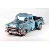 GMC Blue Chip Pick-up 1955 modrá s rzí 1:24 - MOTORMAX  GMC Blue Chip - kovový model