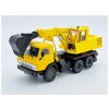 KAMAZ-5511 Bagr EO-3532 1:43 - Legendární náklaďáky PRL-u časopis s modelem #57  KAMAZ-5511 - kovový model
