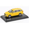 Škoda Octavia III Combi Žlutá 1:43 - Abrex  koda Octavia 3 Combi 2013 - Žlutá - kovový model auta