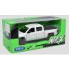 Chevrolet Silverado 2017 bílá 1:24 - Welly  Chevrolet Silverado - kovový model
