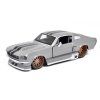 Ford Mustang GT 1967 šedý 1:24 - Maisto  Ford Mustang GT Tuning 1967 - kovový model auta