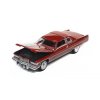Cadillac Coupe DeVille 1975 červený 1:64 - Auto World  Cadillac DeVille 1975 - kovový model auta