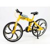 Jízdní kolo Mountain Bike žlutá 1:10 - Superior  Jízdní kolo - kovový model