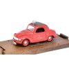 Fiat 500 C Topolino HP16,5 1949 - 1955 Hasící 1:43 - Brumm - Model ze sbírky  Fiat-500C Topolino HP 16,5 Chiusa 1949-1955 Pompiers - kovový model auta