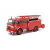 Berliet GAK 20 H2 1969 Hasiči 1:43 - Hachette časopis s modelem  Berliet GAK-20 H2 1969 - kovový model