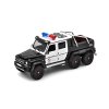 Mercedes-Benz G63 AMG 6x6 US Police 1:64 - Era Car  Mercedes Sprinter G-Class G 63 AMG Pick Up Policie - kovový model auta 1/64