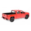 Chevrolet Silverado 2017 červená 1:24 - Welly  Chevrolet Silverado - kovový model