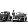 Volkswagen KDF Oficiální prezentace 1938 s figurkou Hitlera 1:43  Rio Models  VW KDF-Wagen 3ks Oficiální prezentace 1938 s figurkou Hitlera - kovový model auta