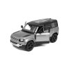 Land Rover Defender 110 2022 šedý - 1:24 Bburago  Land Rover Defender 110 2022 - kovový model auta