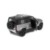 Land Rover Defender 110 2022 šedý - 1:24 Bburago  Land Rover Defender 110 2022 - kovový model auta