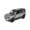 Land Rover Defender 110 2022 šedý - 1:24 Bburago  Land Rover Defender 110 2022 - kovový model auta
