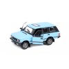 Land Rover Range Rover Classic LSE 1992 RHD modrý 1:64 - BM Creations  Land Rover Range Rover Classic LSE 1992 - kovový model auta