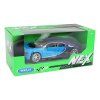 Bugatti Chiron 2016 modrá 1:24 - Welly  Bugatti Chiron - kovový model