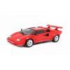 Lamborghini Countach LP 5000 S červená 1:24 - Welly  Lamborghini Countach - kovoý model