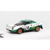 Lancia Stratos HF #14 Rallye Monte Carlo 1975 s figurkami 1:43 - IXO Models  Lancia Stratos HF No.14 Winner Rallye Monte-Carlo 1975 + figurki S. Munari / M. Mannucci - kovový model auta