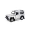 Land Rover Defender šedý 1:24 - Welly  Land Rover Defender - model auta