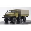 URAL-43206 s plachtou 1:43 - SSM  URAL 43206 s plachtou - kovový model auta