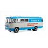 ZIL-158V autobus 1:43 - MODIMIO - Naše autobusy časopis s modelem #6 specialně  ZIL 158V speciální edice - kovový model autobusu