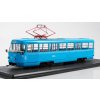 Tatra T3SU tramvaj modrá 1:43 - SSM  Tatra T-3 SU tramvaj 1:43 - kovový model