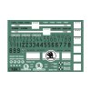 Obtisky na modely Škoda Rallye Vltava ČSSR bílá černá 1/24  Dekály - obtisky na modely škoda 1000MB, škoda 110, škoda 120, škoda 100 - 1:24