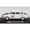 Škoda 1000 MB #229 Rallye Monte-Carlo 1968 1:18 - ručně upravený model  Škoda 1000MB No.229 Rally Monte Carlo 1968 Oldřich Horsák / Jiří Motal - kovový model auta 1/18