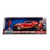 Chevrolet Camaro 2016 s figurkou Iron Man Marvel 1:24 - Jada Toys  Chevy Camaro + figurka - sběratelský model