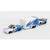 Chevrolet 1500 1987 + Subaru BRZ 2019 + přivěs 1:64 - Maisto  Chevrolet 1500 + car trailer + Subaru BRZ 2019 - kovový model auta