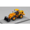 JCB 456 ZX nakladač 1:72 - Edicola časopis s modelem  JCB 456ZX Stavební stroj - kovový model rýpadla