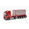 Volvo FH GL 2020 Kontejnerový návěs Hoyer 1:87 - Herpa  Volvo FH Gl. Hoyer - kovový model auta