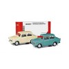 vyr 27242Minikit 2x Trabant 601 Limousine 187 stavebnice sada 2ks Herpa 2