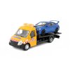 Iveco Daily odtahovka + Subaru WRX STI 2017 1:43 - Bburago  Odtahovka Iveco Daily + Subaru WRX STI 2017 - modely aut