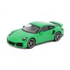 Porsche 911 Turbo S zelená RHD 1:64 - MiniGT  Porsche 911 ( 992 ) Turbo S 2020 LHD - kovový model auta