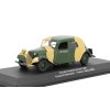 Citroen Traction Avant 11BL 1:43 - časopis Samochody Wojskowe s modelem #55 BAZAROVÉ ZBOŽÍ  Citroen Traction Avant 11BL Corps d'Infanterie France 1940 - kovový model auta