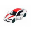 Alfa Romeo Giulia Quadrifoglio Racing bílá 164 Majorette (2)