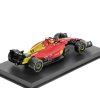 Ferrari F1 75 #55 C. Sainz Italian GP Giallo Modena Special Edition 143 Bburago (3)