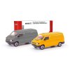 Volkswagen T4 šedá žlutá Minikit 187 Herpa stavebnice
