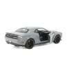 Dodge Challenger SRT Hellcat Widebody 2018 šedá 1:24 - MOTORMAX  Dodge Challenger SRT Hellcat Widebody 2018 - kovový model auta 1/24