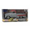Chevrolet Apache Fleetside Pick-Up 1958 šedá 1:24 - MOTORMAX  Chevrolet Apache Fleetside PickUp - kovový model auta 1/24