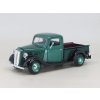 Ford Pick-Up s motorovým člunem 1937 zelená metalíza 1:24 - MOTORMAX  Ford Pick Up + trailer - kovový model
