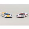 Porsche 962 LM Shell Combo #35 + #36 Winner 24h Le Mans 1994 1:64 - Tiny Toys  Porsche Shell 962 No.35 + No.36 - sběratelský modely aut 1/64