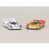 Porsche 962C Shell Combo Le Mans 1988 #18 + #17 Dunlop Supercup H.J. Stuck 1987 1:64 - Tiny Toys  Porsche Shell 962C No.18 + No.17 - sběratelský modely aut 1/64