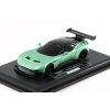 Aston Martin Vulcan 2017 zelená metalíza 1:87 - Frontiart  Aston Martin - kovový model