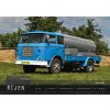 Nástěnný měsíční MAXI kalendář CS NÁKLADNÍ LEGENDY 2025 - velikost 480 x 680 mm  kalendář NÁKLADNÍ LEGENDY 2025