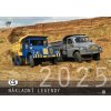 Nástěnný měsíční MAXI kalendář CS NÁKLADNÍ LEGENDY 2025 - velikost 480 x 680 mm  kalendář NÁKLADNÍ LEGENDY 2025