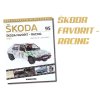 Škoda Favorit Racing 1993 143 Kaleidoskop slavných vozů časopis s modelem #95 (2)